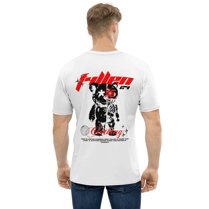White F4llen Bear T-Shirt product image (2)