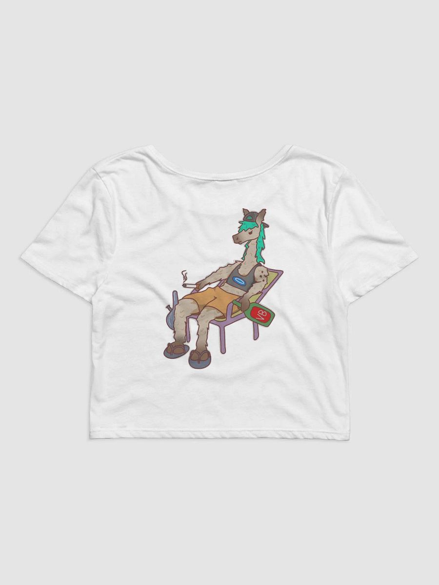 Bogan Lama Womens Crop Tee product image (3)