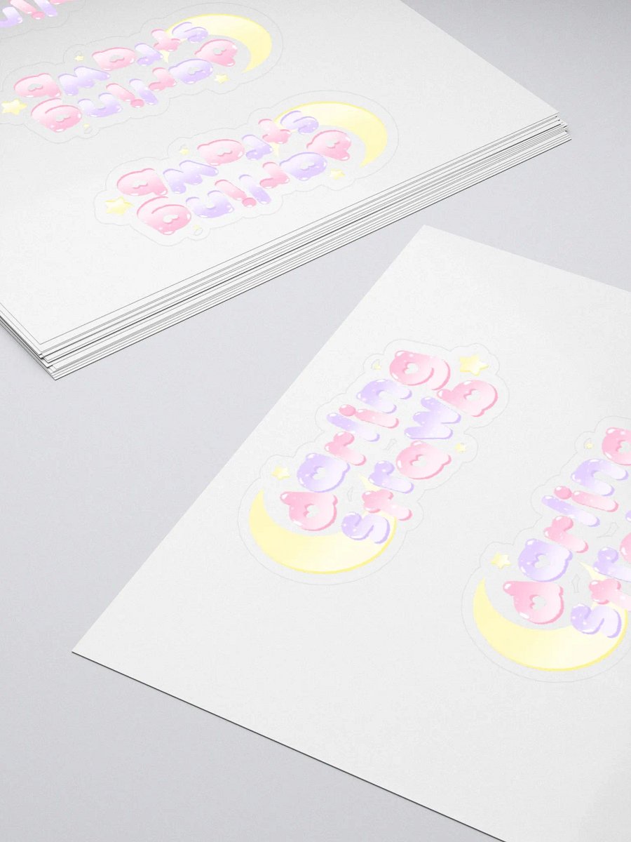 strawb logo kiss cut stickers product image (4)