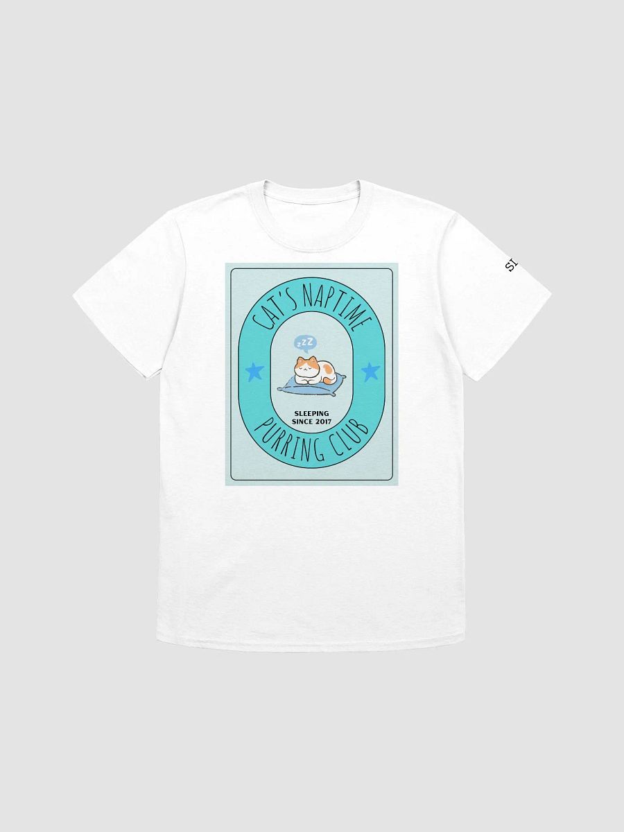 Cat's Naptime Purring Club T-Shirt product image (3)