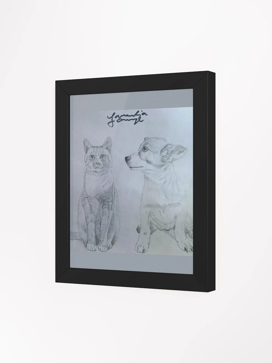 Whisker Friends Framed Matte Poster product image (3)