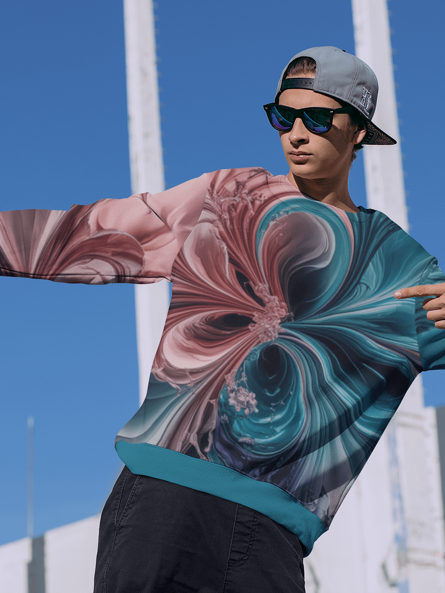 Liquid Color PT, Recycled Unisex Sweatshirt product image (11)