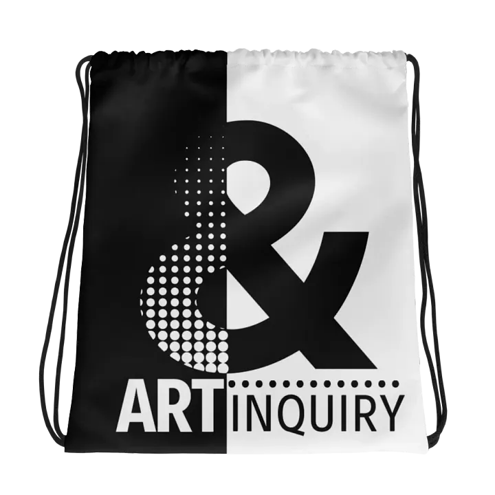 Art & Inquiry Drawstring Bag product image (1)