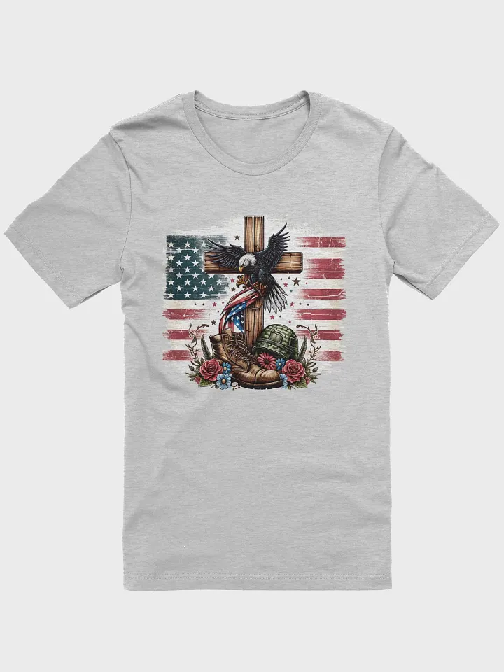 Memorial Day Eagle T-Shirt product image (11)