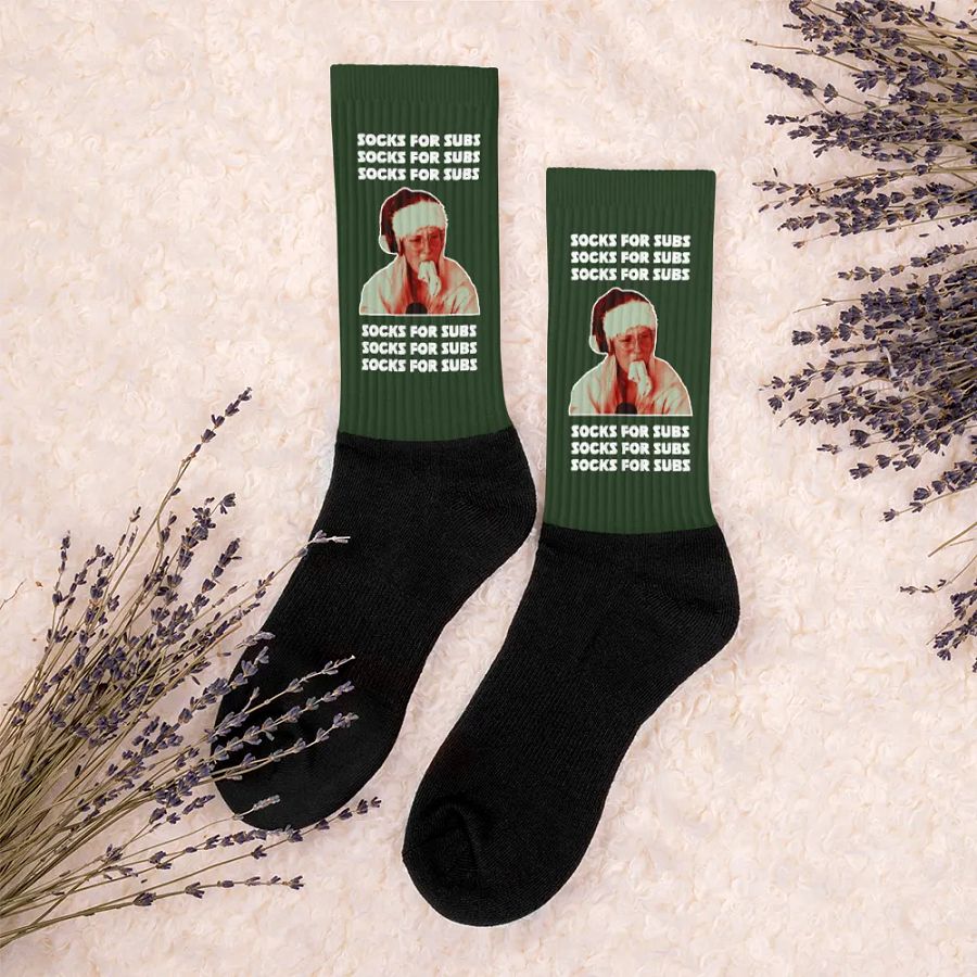 SOCKS FOR SUBS | SOCKS GREEN product image (4)