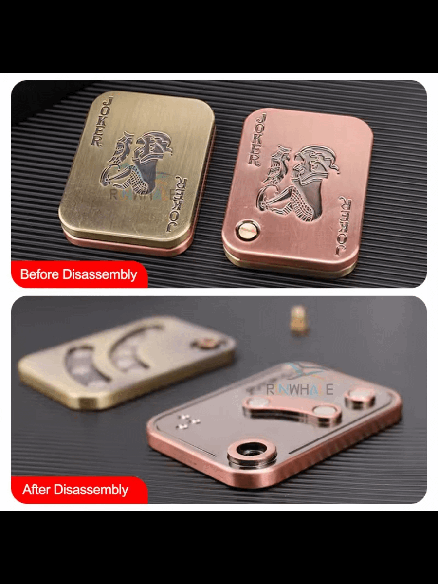 Bronze/Gold K-K Metal Fidget Slider product image (5)