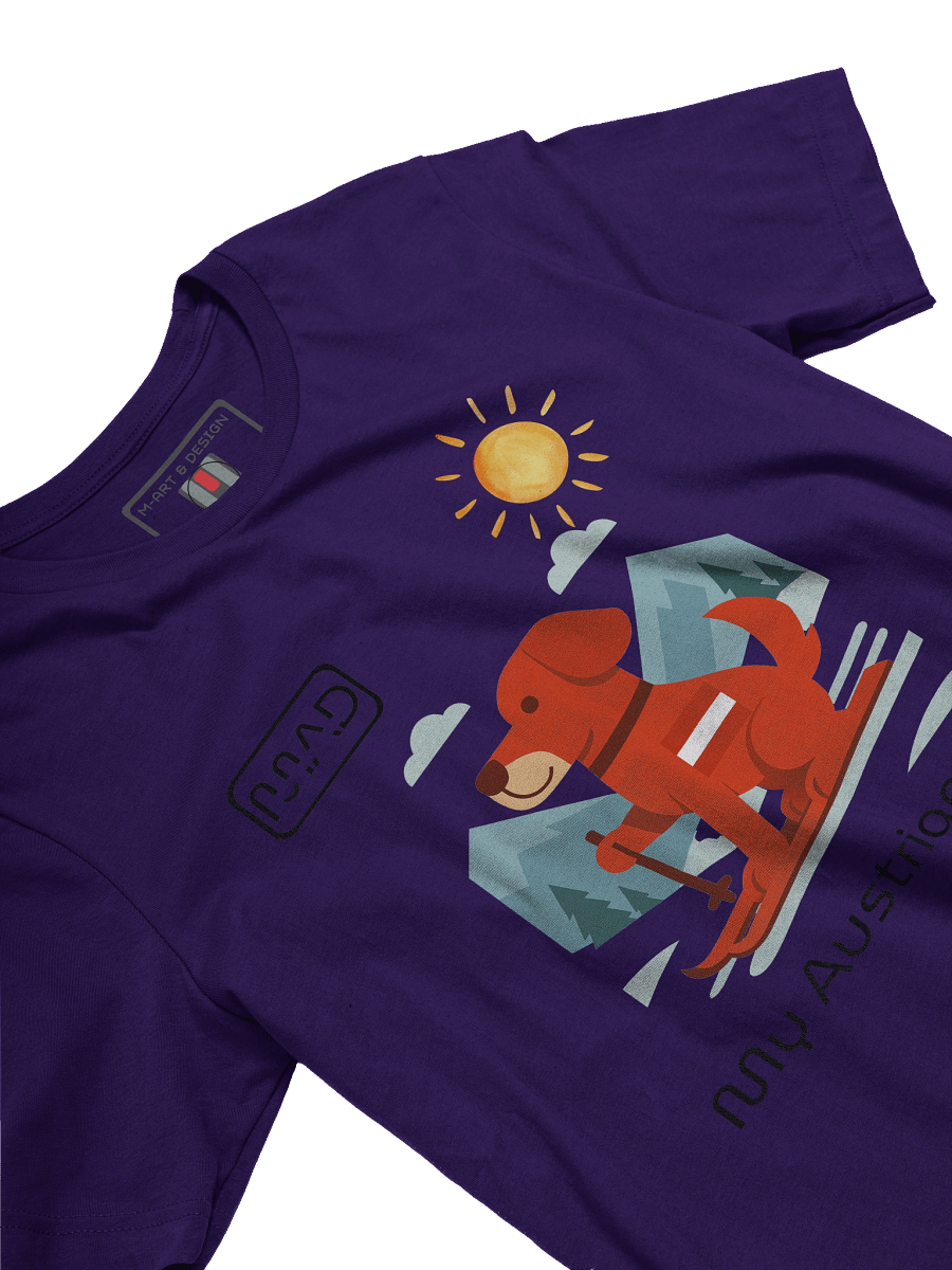 Alpine Pup – Austrian Ski Adventure Tee – MAD Style - M-Art & Design product image (20)