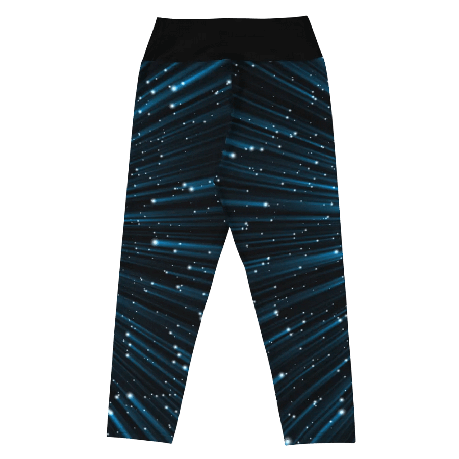 Hyperspace Journey Yoga Capri Leggings product image (8)
