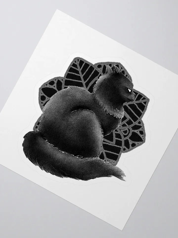 BWFlowerCATSticker product image (2)
