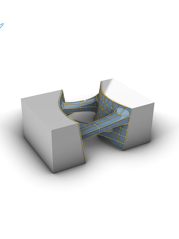 Rhino – EX 16 – SubD loft + SubD bridge product image (1)