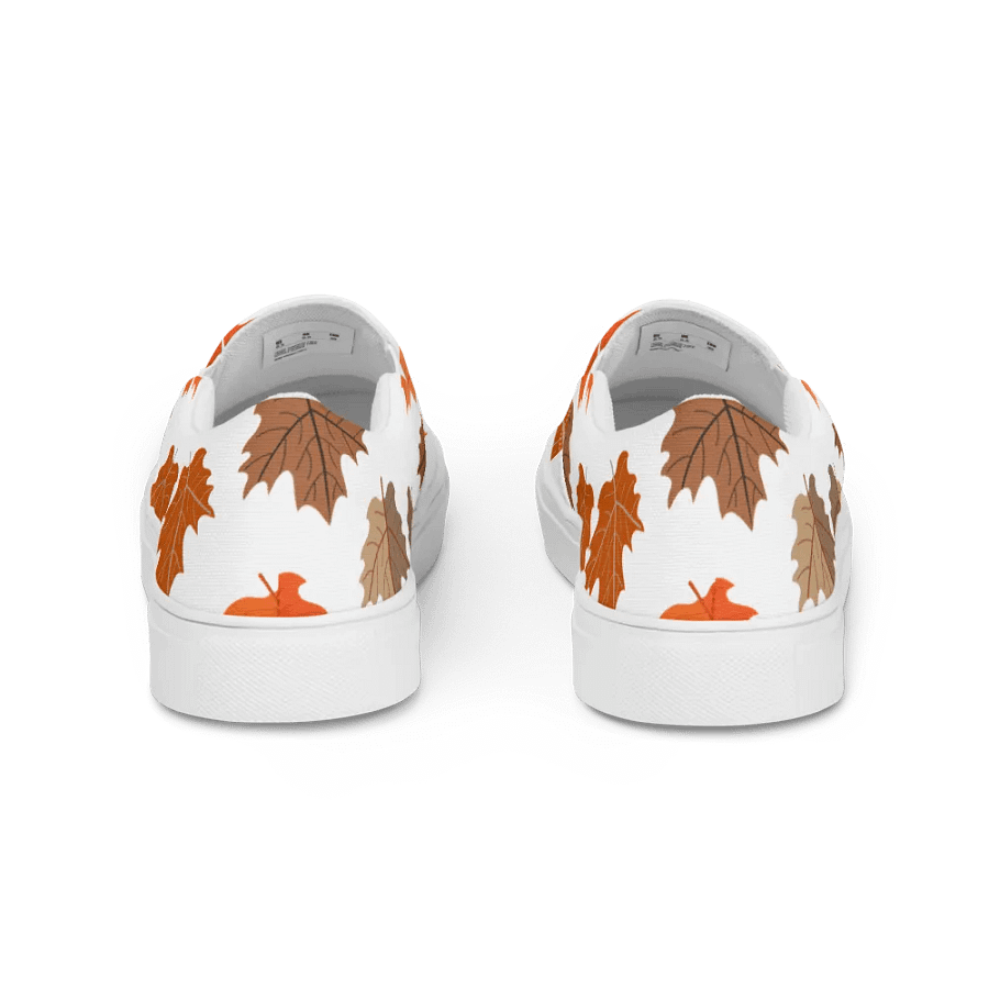 Autumn Leaves Women's Slip-On Canvas Shoes product image (4)