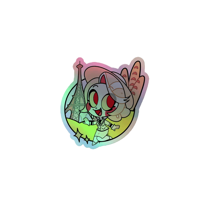 Charlie in Paris Holographic Sticker Set product image (1)