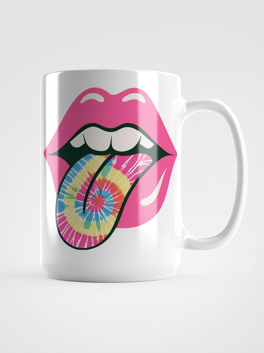 Tie-Dye Tongue Bite Mug product image (1)