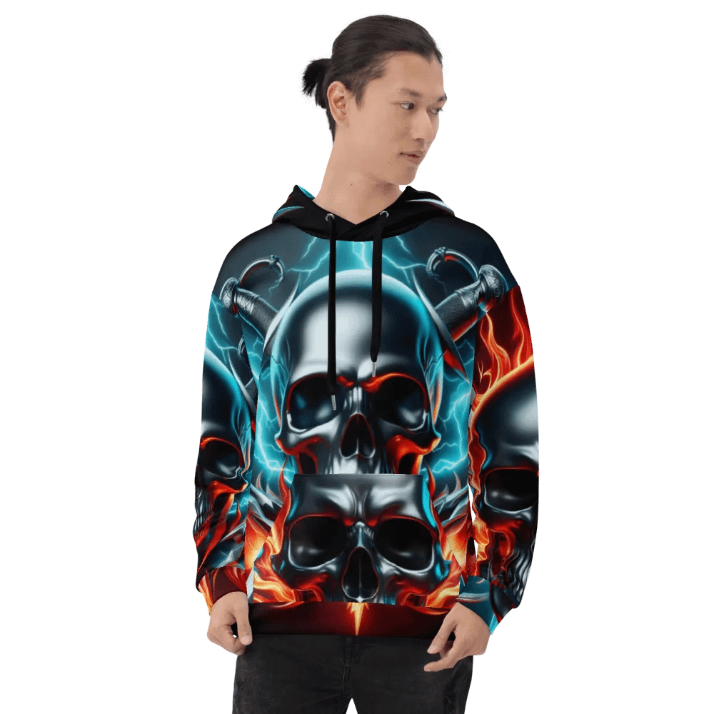 Power Surge - Unisex Skull Hoodie #36 product image (8)