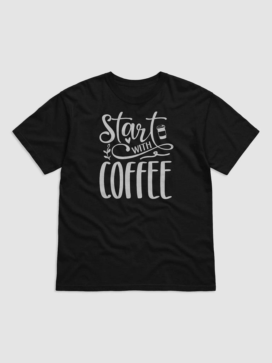 Start With Coffee Tee product image (1)