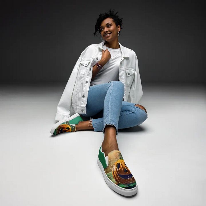 “SPOOKY SWIMZ” Women's Slip-on Shoez product image (2)