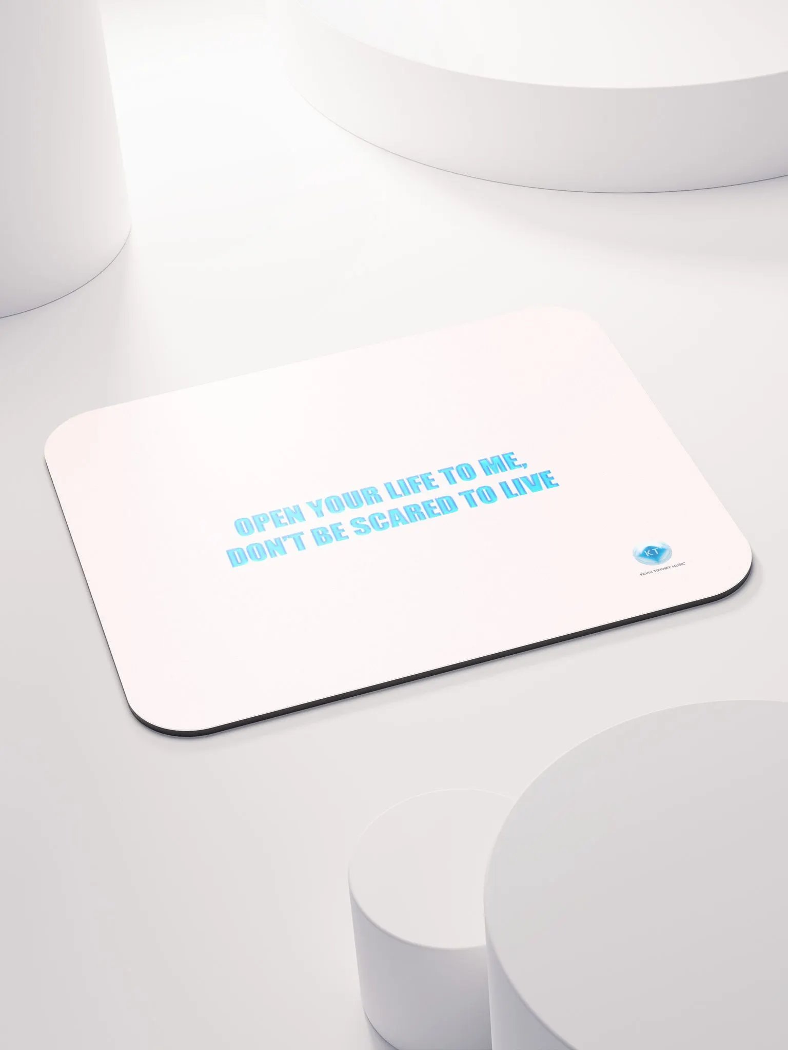 Open Your Life to Me, Don't Be Scared to Live Lyric Mouse Pad product image (5)