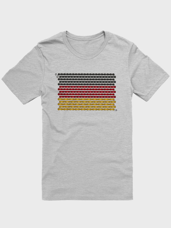 Germany Bike Chain Flag on Light Color Supersoft Tee product image (5)