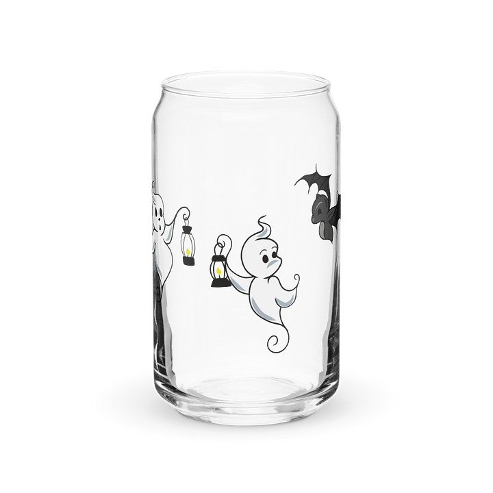 Ghosts and Bat Halloween Beverage Glass product image (1)