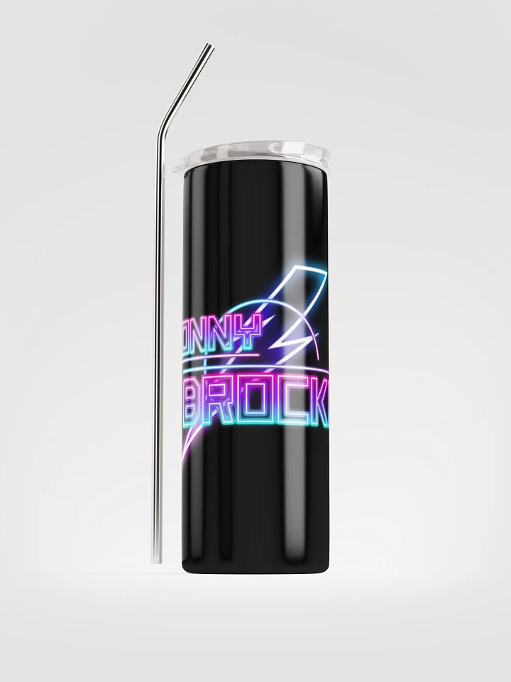 Jonny Brocko Logo Tumbler With Metal Straw product image (1)