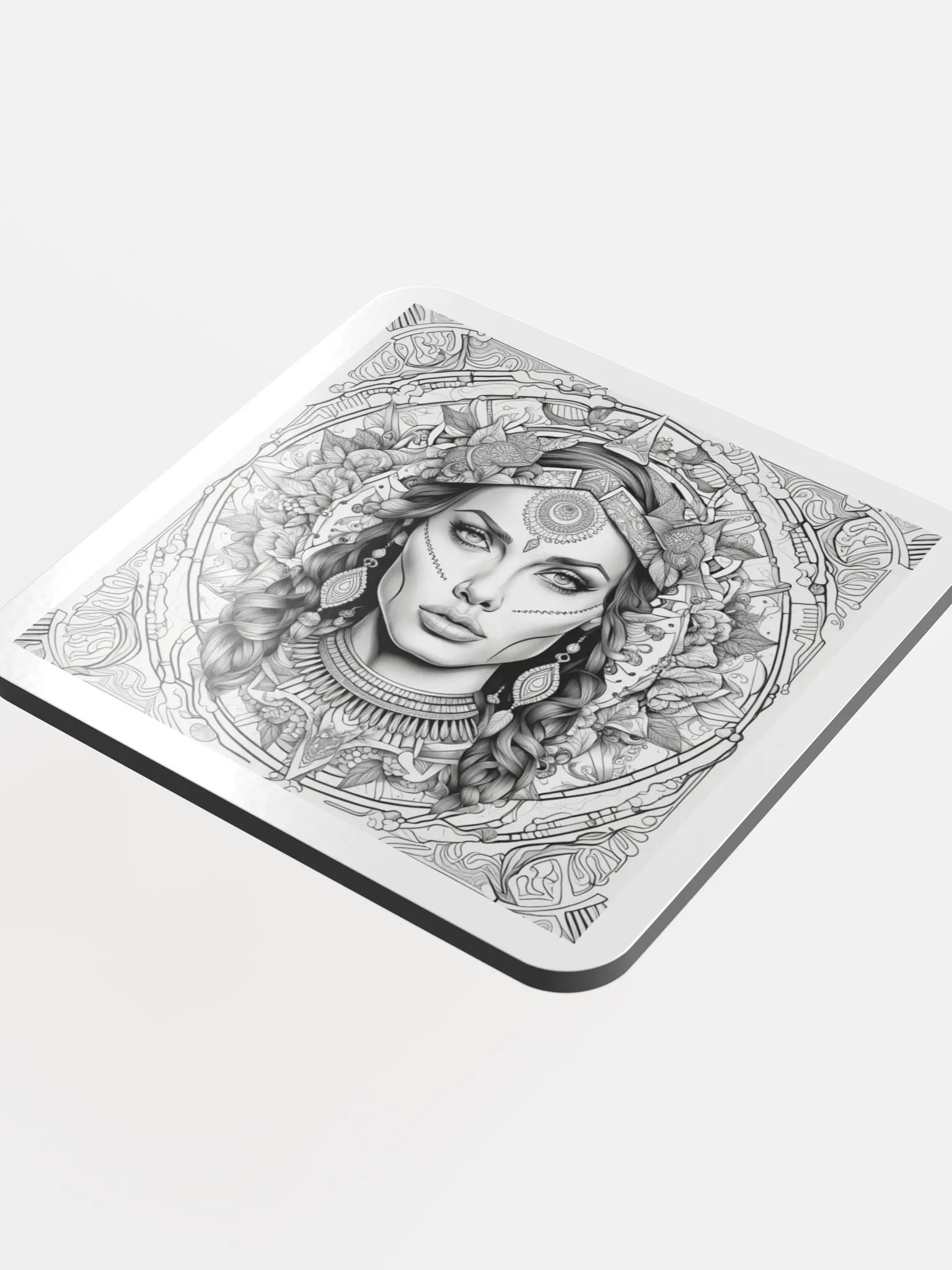 Mandala Muse Cork Coaster Set product image (4)
