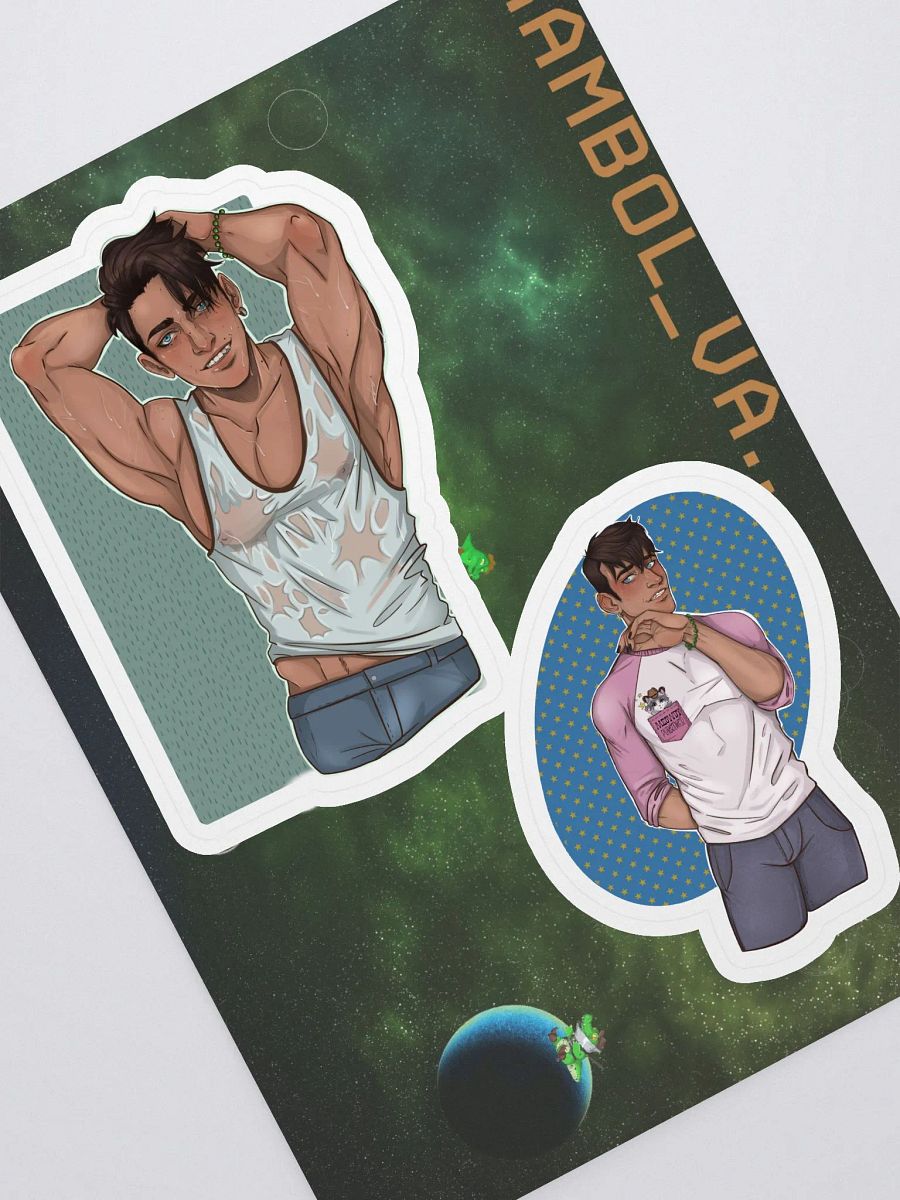 Gabe sticker sheet product image (1)