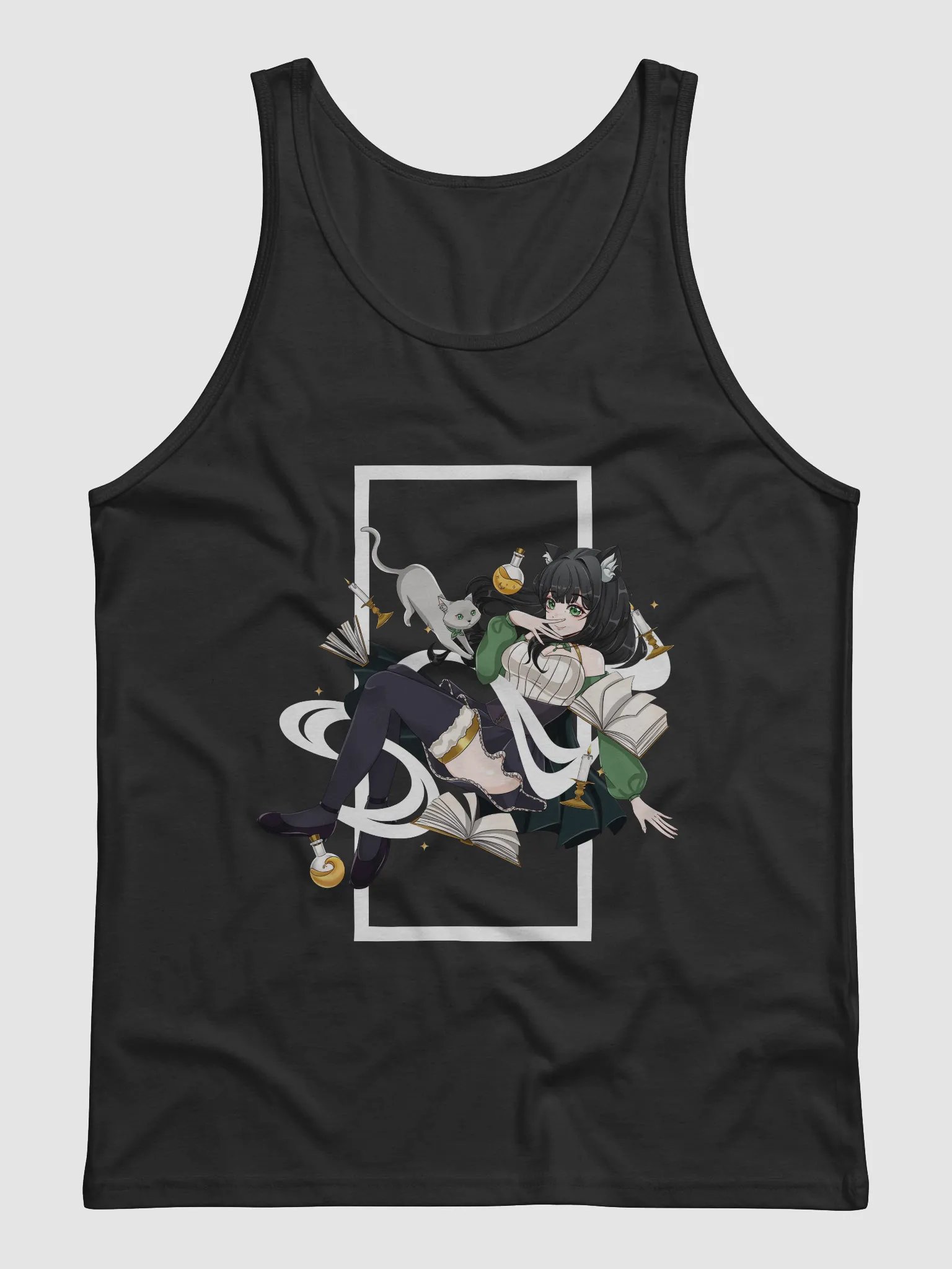Enchanting Catgirl Fantasy Tank product image (3)