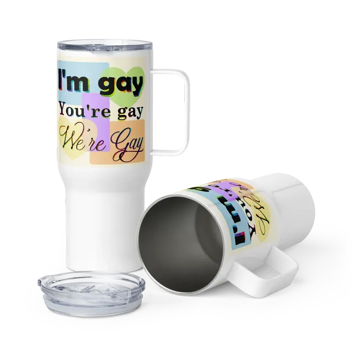We're Gay Insulated Cup with Handle product image (1)