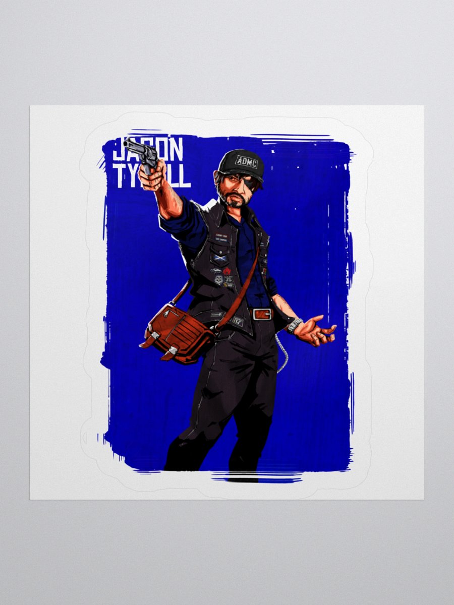 Jason "JT" Tyrell Portrait Sticker product image (2)