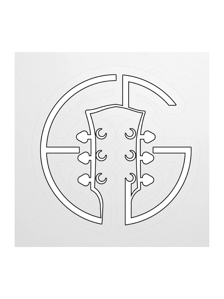 Logo Sticker - White product image (2)
