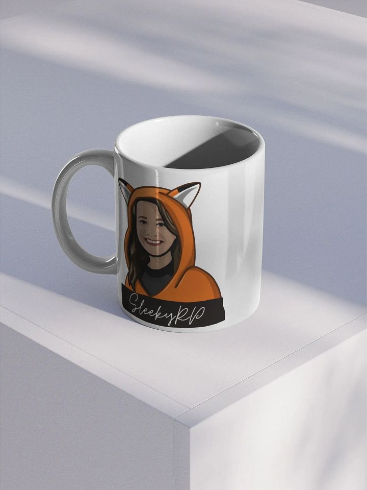Logo & Mochi White Glossy Mug product image (1)