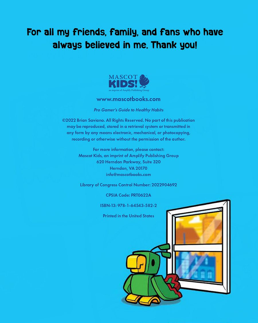 Pro Gamer's Guide to Healthy Habits Children's Book product image (5)