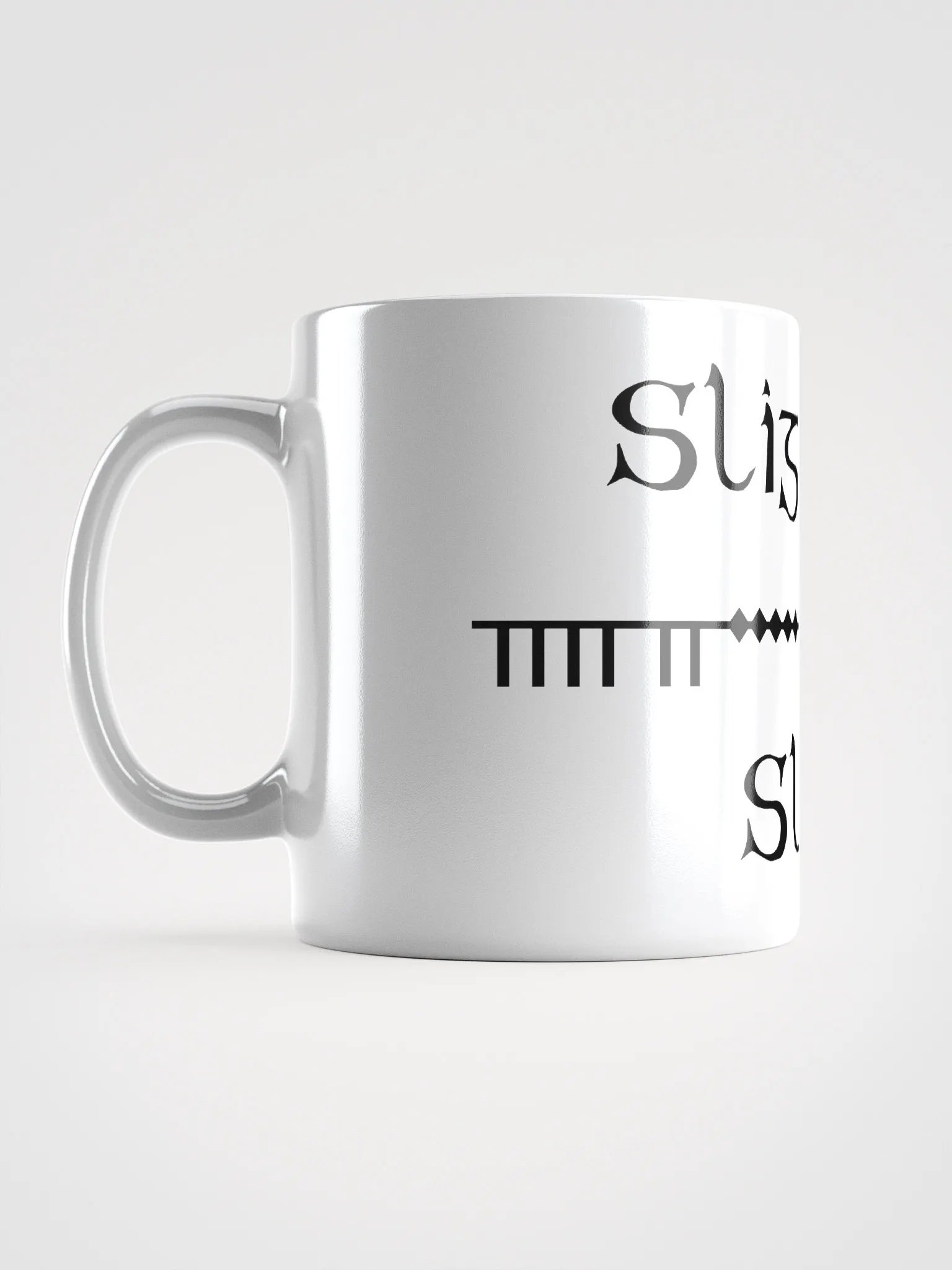 Sligo/Sligeach Scholastic style Gaelic Ogham Mug product image (6)