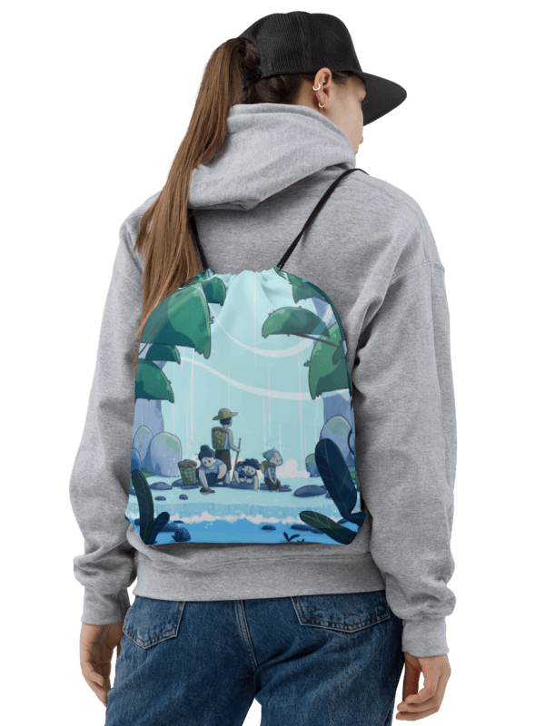 Surviving | Drawstring Bag product image (2)
