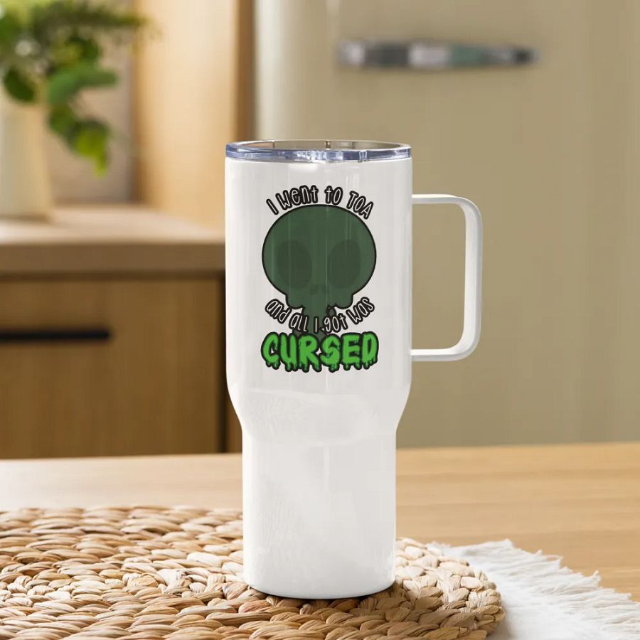 All I Got Was Cursed - Evoker - Travel Mug w/Handle product image (11)