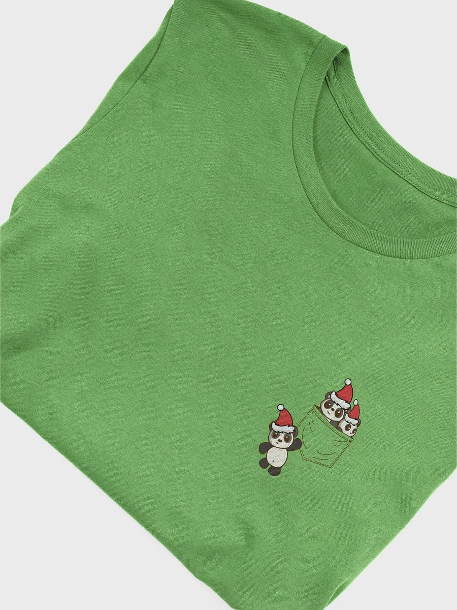Pocket Panda Christmas Soft T-Shirt product image (10)