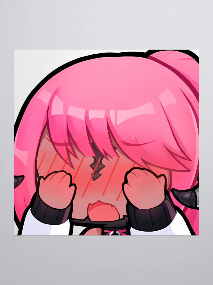 Sticker - Blush Emote product image (1)