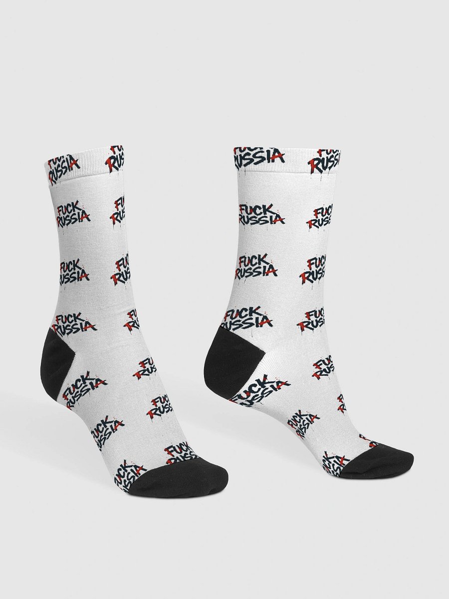 Fuck Russia Seamless Crew Socks product image (3)