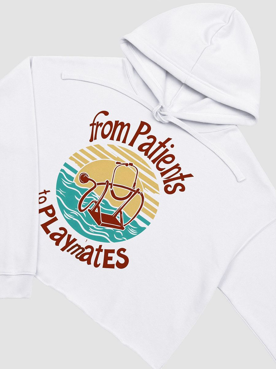 medical moms, dads, Stethoscope Swing Kids Crop Hoodie product image (9)