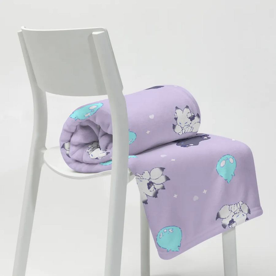 meiya, meinya & wisps blanket (purple) product image (8)