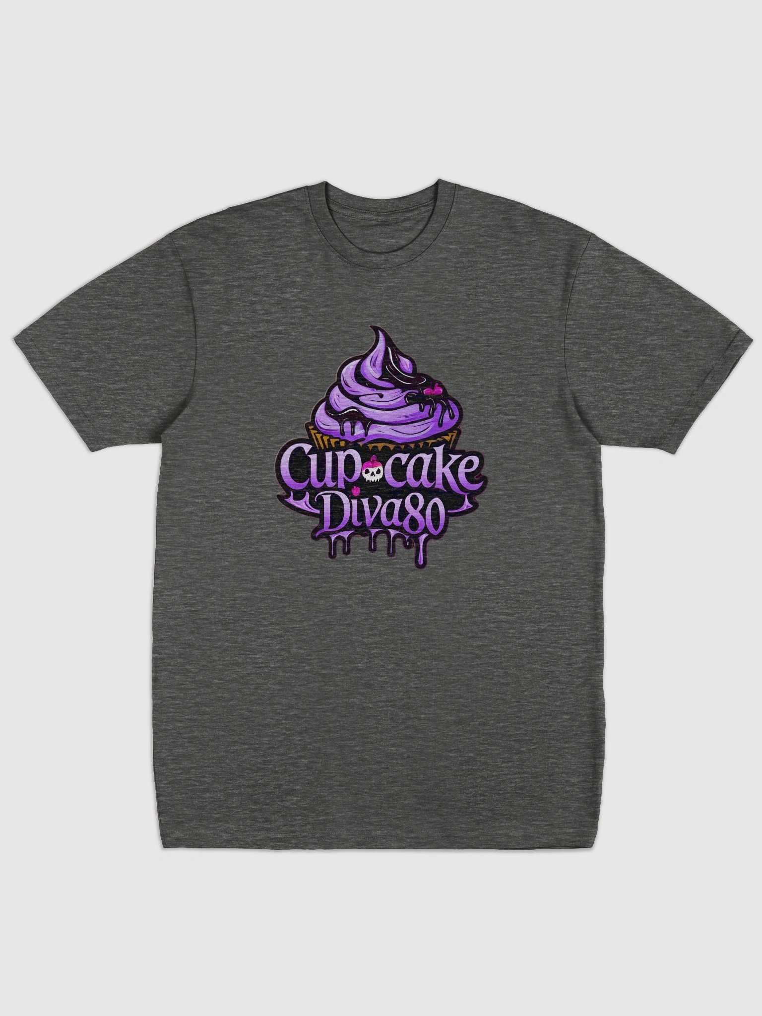 CupcakeDiva80 logo Unisex tee product image (6)