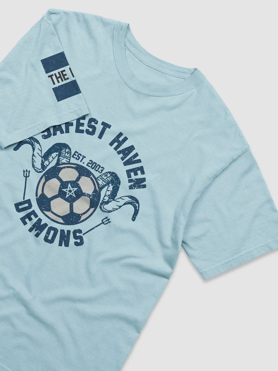 safest haven demons soccer club soft tee product image (5)