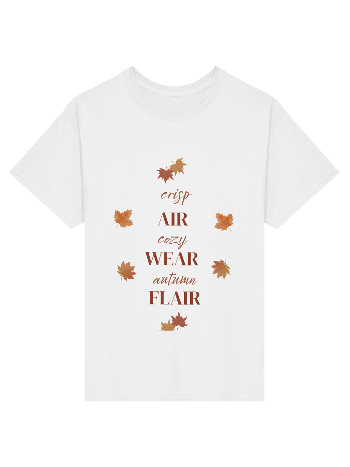 Crisp Air Cozy Wear Autumn Flair Women’s Fall T-Shirt product image (1)