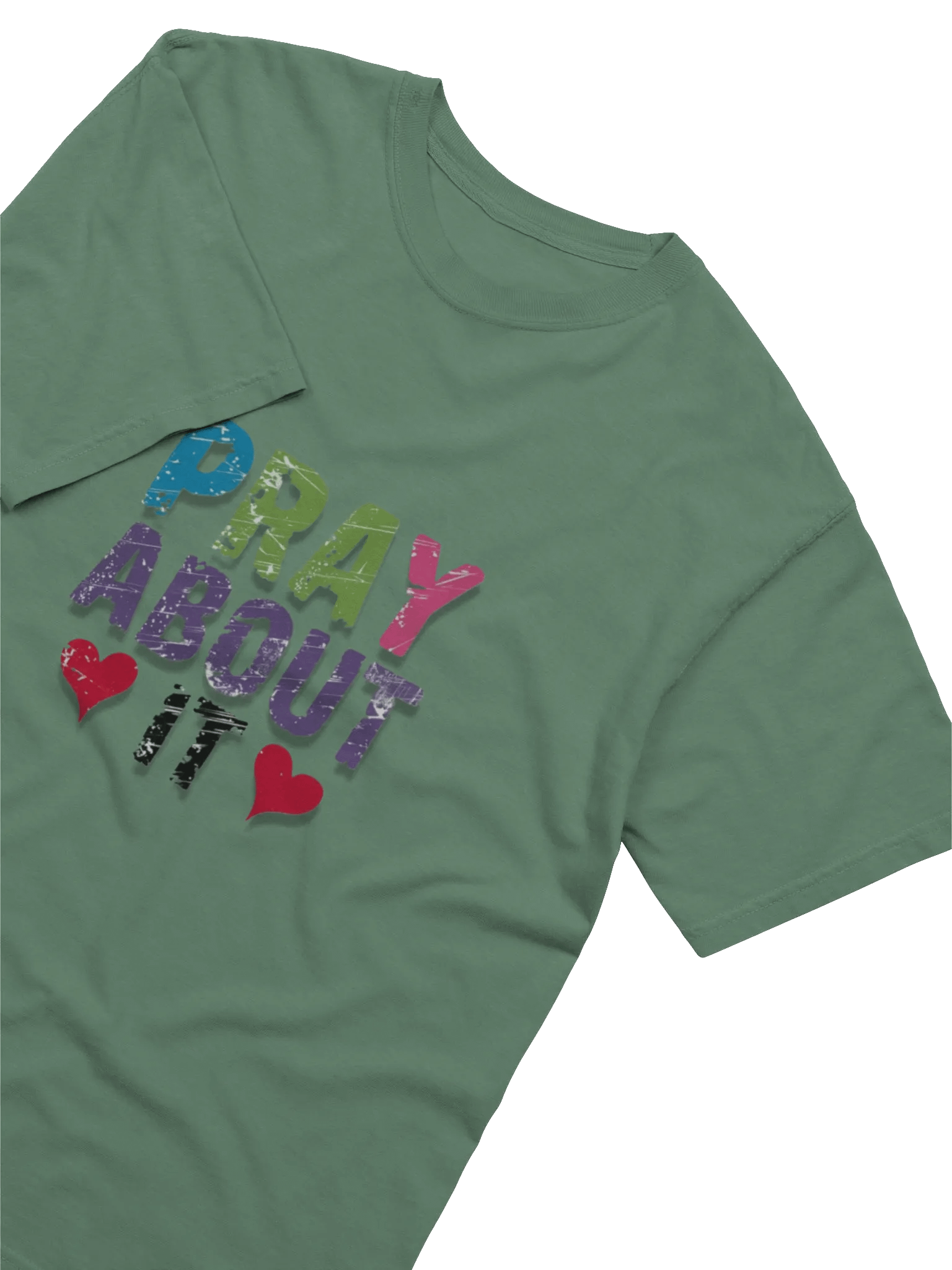 Pray About It Distressed T-Shirt product image (40)