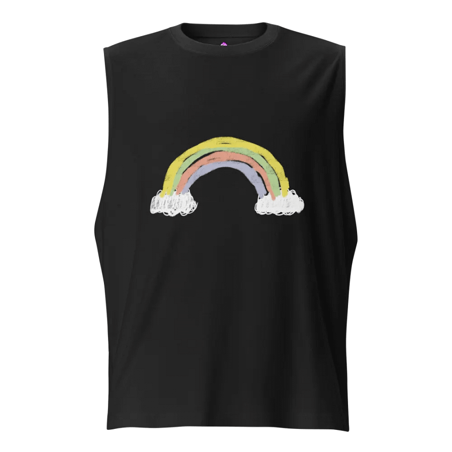 grow towards the light muscle tee :) product image (1)