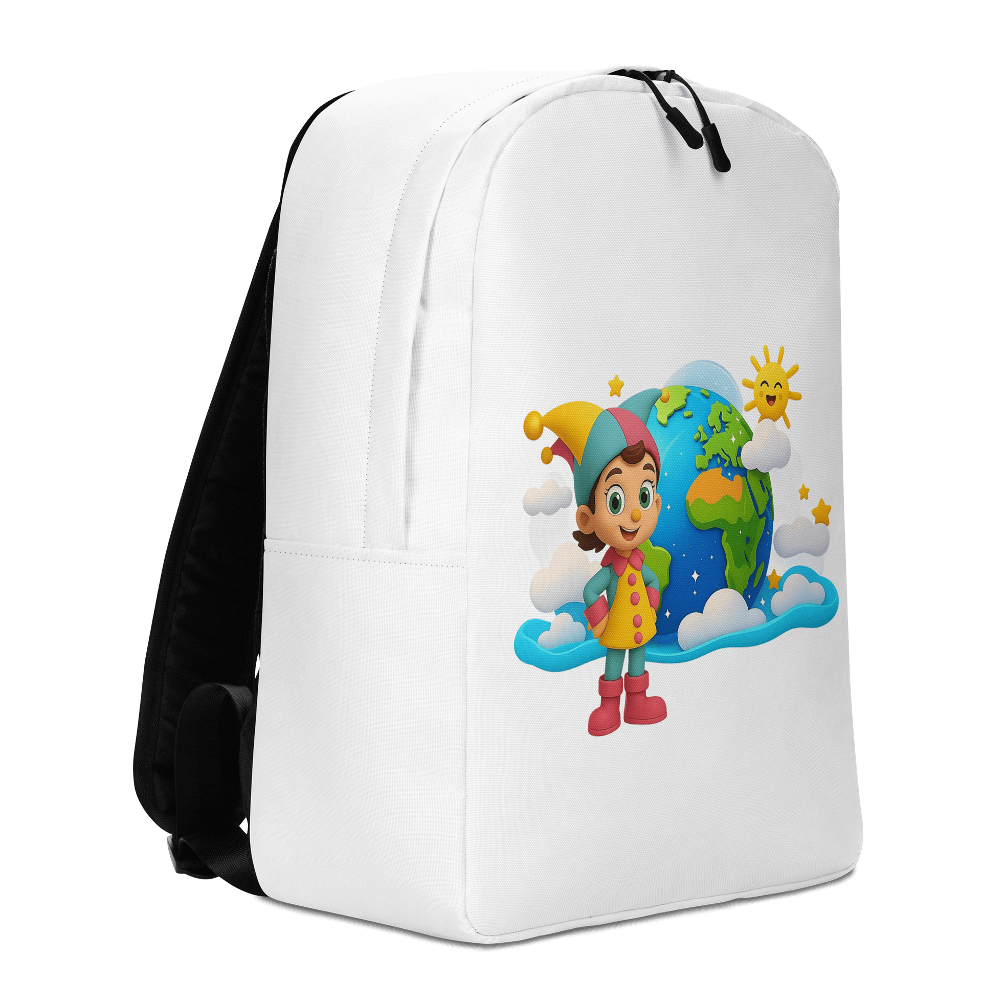 JessyJesty Earth Minimalist Backpack – Colorful, Conscious, and Ready to Explore product image (3)