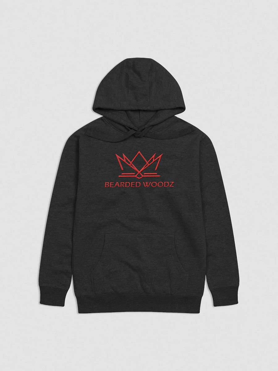 Women's Bearded Woodz Hoodie (Red Embroidery) product image (1)