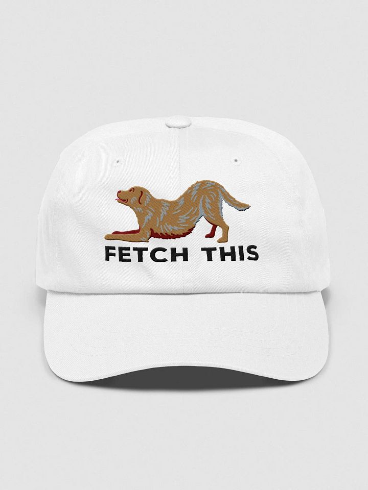 Fetch This Classic Dad Hat(Embroidered) of a Golden Retriever product image (41)