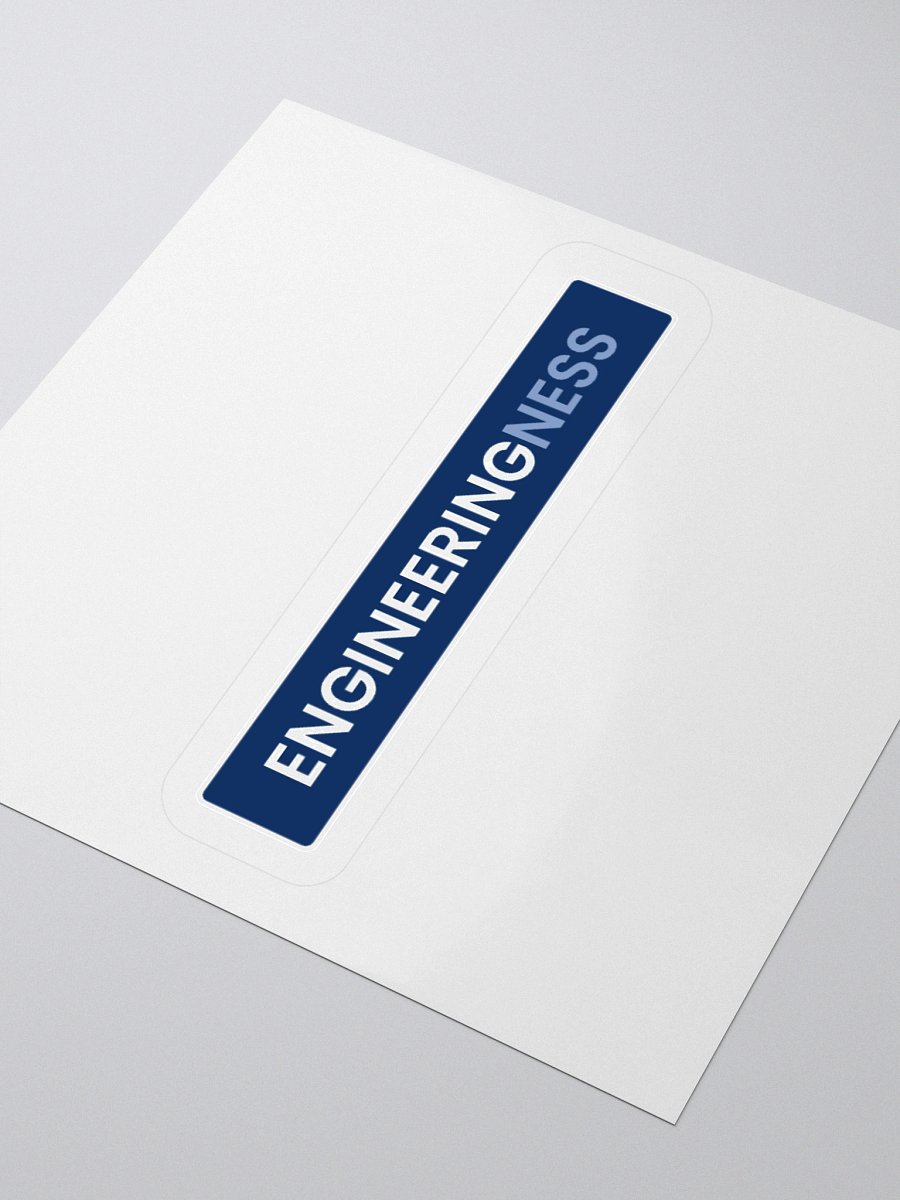 Engineeringness Official Logotype - Sticker product image (3)