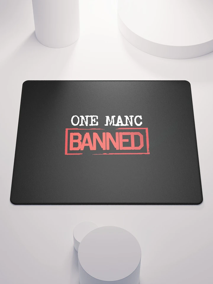One Manc Banned Gaming Mouse Pad product image (1)